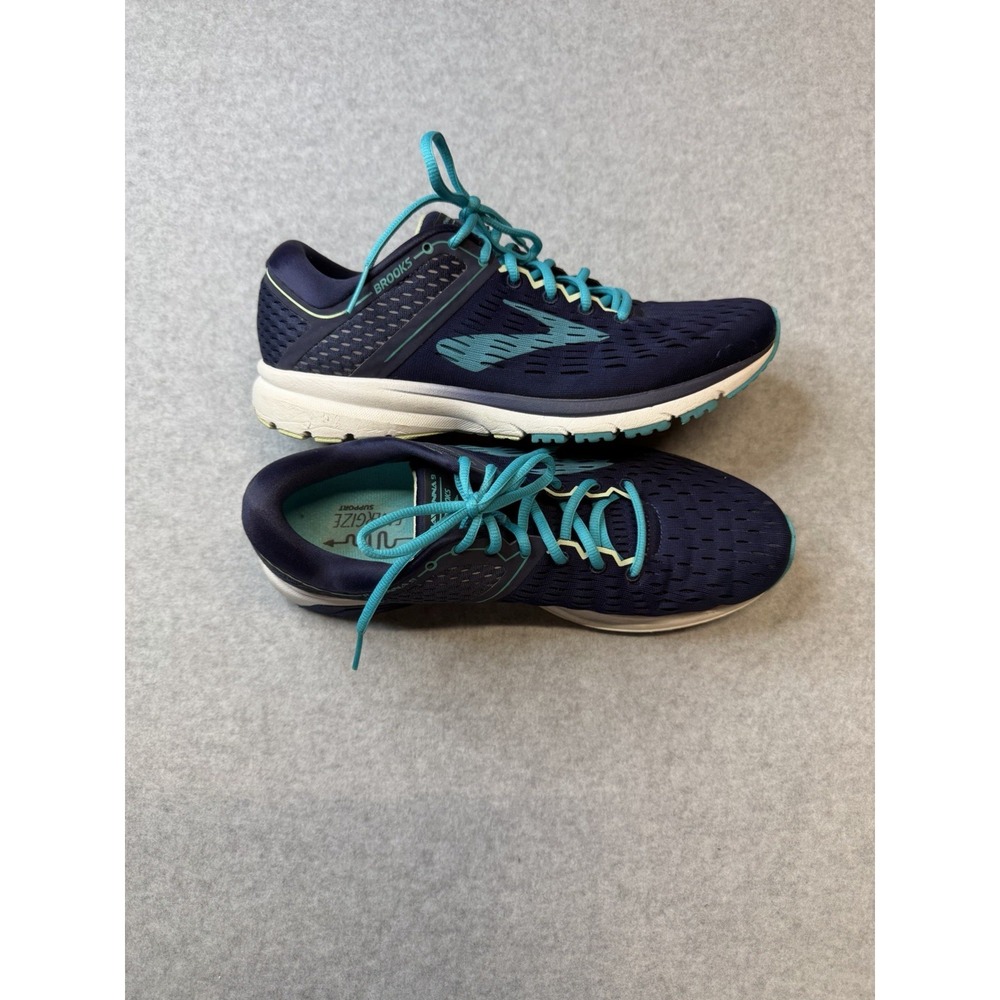 Women's Brooks Ravenna 9 Athletic Running Blue Shoes Size 11.5